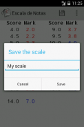 Escala de Notas screenshot 4