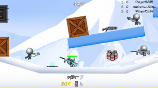 Çöp Adam Çok Oyunculu Atıcı screenshot 1