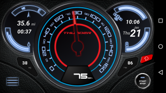 GPS Speedometer (No Ads) screenshot 0