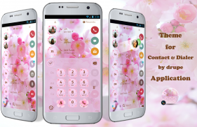 Theme Dialer Love Sakura screenshot 5