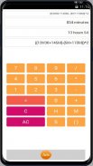Hours minute sec. Calculator screenshot 3