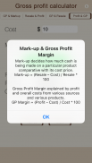 Gross Profit Calculator screenshot 2