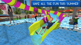 Swimming Pool Summer Fun: Waterslides Adventure screenshot 2