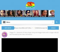 Ghana Sky Web & Radio Stations screenshot 0