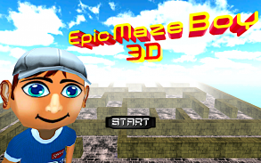 Epic Maze Boy 3D screenshot 2