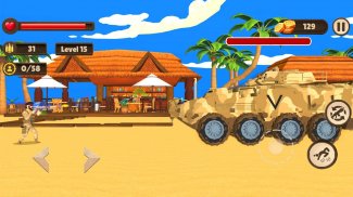 Artillery Attack: Army Shooter screenshot 1