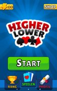 Higher Lower Cards screenshot 4