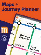 Mexico City Metro - map and route planner screenshot 15