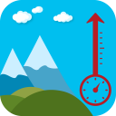 GPS Altimeter Free: Get Altitude Now Icon