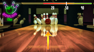 Kejuaraan Bowling Strick Gratis 3D screenshot 3