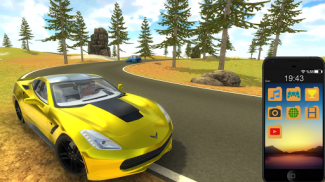 Corvette C7 Drift Simulator screenshot 1