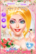 MakeUp Salon Princess Wedding screenshot 4