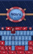 Navy Go Keyboard screenshot 4