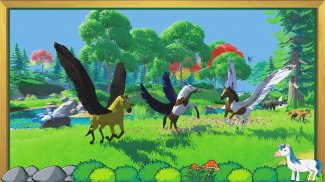 Flying Unicorn Sim :Pegasus 3D screenshot 4
