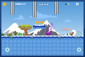 Snowman Dash: Epic Jump & Run screenshot 4