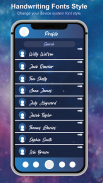 Handwriting Fonts Style screenshot 4