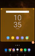 Galaxy S9 orange | Xperia™ Theme screenshot 7