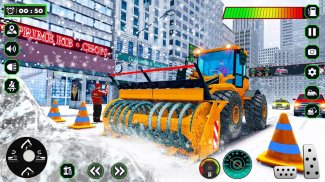 Snow Excavator Simulator Game screenshot 1
