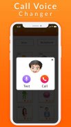 Call Voice Changer - Voice Changer for Phone Call screenshot 1