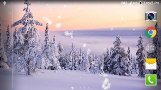 Winter Snow Live Wallpaper HD screenshot 5