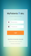 MyPatients@aku screenshot 1