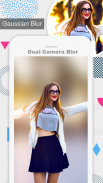 Dual Camera Blur Background & Photo Frames screenshot 4