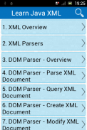 Learn Java XML screenshot 0