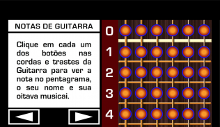 Notas Musicais na guitarra screenshot 0