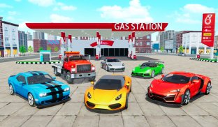 Real Car Parking Gas Station screenshot 4