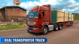 Euro Truck Driver: Offroad Cargo Transport sim screenshot 2