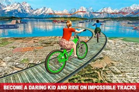 Impossible Tracks: kid Bicycle screenshot 0