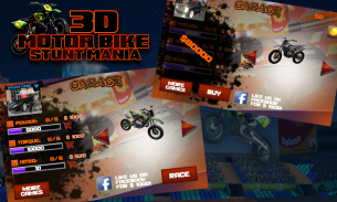 3D Motor Bike Stunt Mania screenshot 9