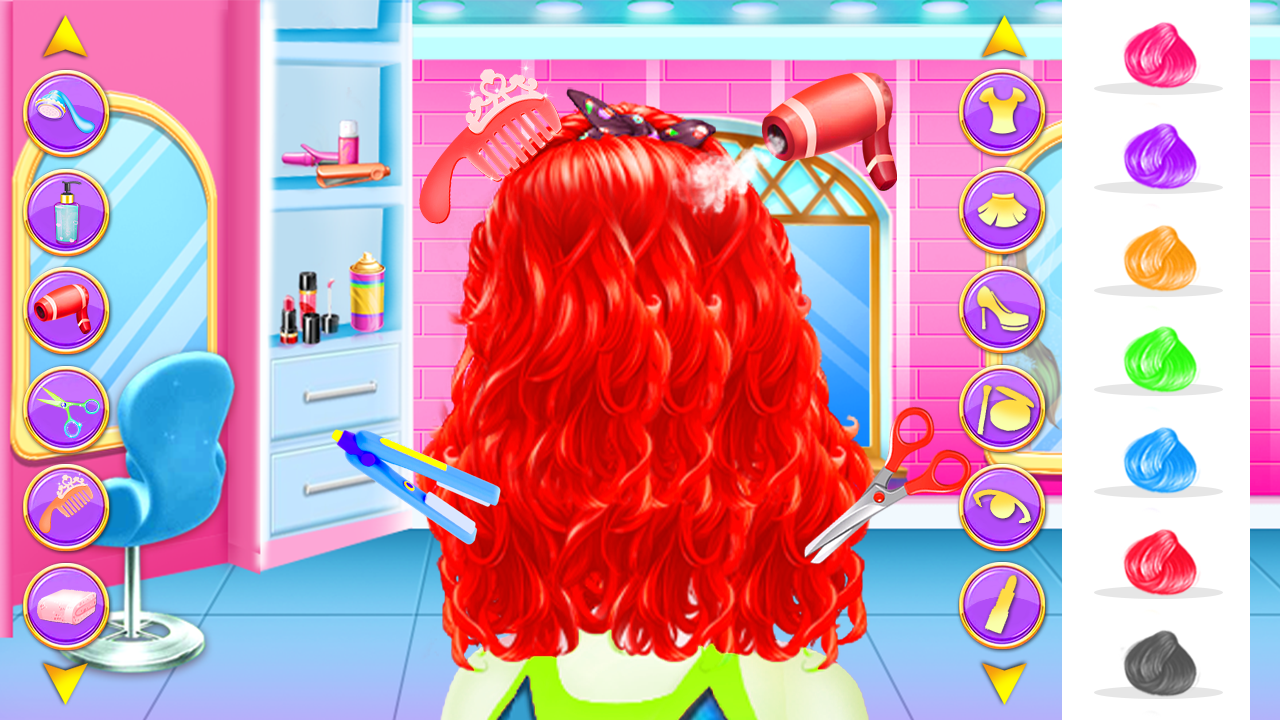 Princess Braided Hairstyles: Fashion Spa Salon| Fashion Designer| Makeup  Games| Dress Up| Designing & Decoration| Beauty Salon| Crazy  Artist|:Amazon.com:Appstore for Android