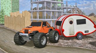 Construção Cargo Truck sim 3d screenshot 8
