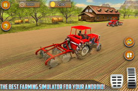 Amerika nyata traktor simulator pertanian organik screenshot 2