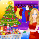 Princess Christmas Shopping Icon