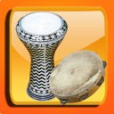 Darbuka tambourine & drum