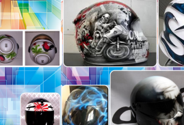 airbrush helmet design screenshot 0