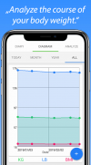 Body Weight Diary screenshot 3
