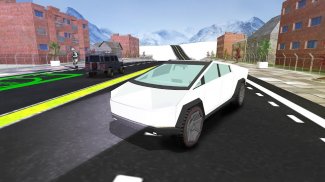 Cyber ​​Truck Snow : camioneta screenshot 1