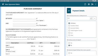 Sales Agreement Maker screenshot 6