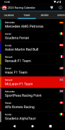 Racing Calendar 2024 + Ranking screenshot 4