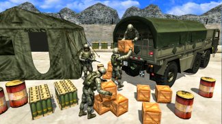 Esercito Camion Vero Unità 3D screenshot 1