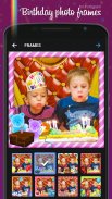 Birthday Photo Frames screenshot 0