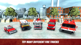 911 Rescue Firefighter and Fire Truck Simulator 3D screenshot 0