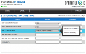 Operative IQ Check Sheet screenshot 1