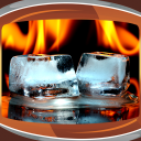 Fire And Ice Live Wallpapers Icon