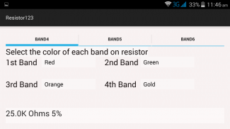 Resistor Color Coding screenshot 3