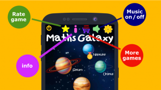 Maths Galaxy screenshot 1