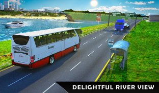 City Coach Bus Driving Game 3D screenshot 12